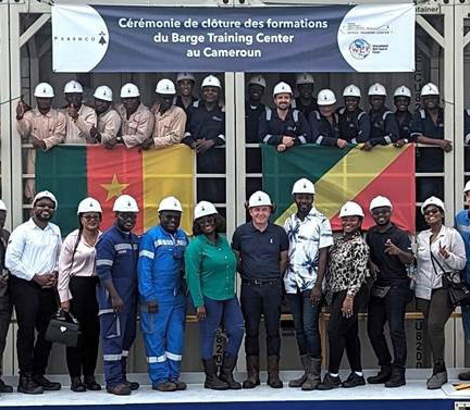 The JR IPPET LETEMBET Barge Training Center has completed is first tour of Central Africa countries.