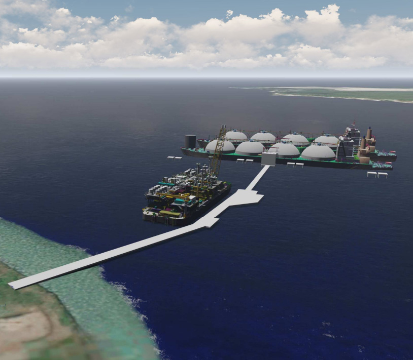 Near shore Liquefaction barge + LNG storage awarded to Dixstone!